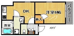 レーブルメゾン住吉大社の物件間取画像